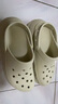 卡駱馳（crocs）經(jīng)典泡芙Clog男女一腳蹬懶人沙灘鞋 CR207521-2Y2 38 曬單實(shí)拍圖