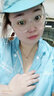 阿梵尼 項鏈女18K金水晶吊墜玫瑰金色簡(jiǎn)約個(gè)性紫水晶鎖骨鏈橢圓形 18K金橢圓形綠晶吊墜 曬單實(shí)拍圖