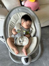 babycare嬰兒電動(dòng)搖椅0-1歲寶寶安撫搖籃椅哄娃睡覺神器新生兒禮物 輕奢款 曬單實(shí)拍圖