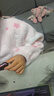 童泰（TONGTAI）寶寶套裝秋冬季兒童內衣男童女童雙面珊瑚絨衣服睡衣粉色110cm 曬單實(shí)拍圖