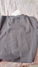 Calvin KleinJeans春夏女士休閑通勤簡約ck羅紋微彈重磅圓領(lǐng)短袖T恤J224948 BAN-石墨灰 M 曬單實拍圖