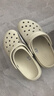 卡駱馳（CROCS）經(jīng)典云朵老爹鞋洞洞鞋時(shí)尚百搭女鞋拖鞋一腳蹬|206750 骨白色-2Y2(含智必星) 38 (240mm) 曬單實(shí)拍圖