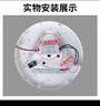 LSNUO吸頂燈led燈具保護(hù)器鎮(zhèn)流消除關(guān)燈暗光微亮頻閃斷電防漏電客廳燈 【防微光防頻閃】燈具保護(hù)神器*1 曬單實(shí)拍圖