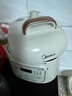 美的（Midea）小白鍋電高壓飯鍋1.8L家用1-2人 全自動智能預約煲湯燉煮飯一鍵調(diào)節(jié)開蓋火鍋MY-E220迷你飯煲 曬單實拍圖