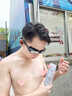 DEATKN新款泳鏡高清防霧防水游泳眼鏡專(zhuān)業(yè)潛水裝備男女近視度數泳帽套裝 電鍍黑【高清防霧防UV】送耳塞鼻夾 150 曬單實(shí)拍圖