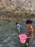 lemonkid兒童沙灘鞋男童女童涉水鞋徒步溯溪鞋速干涼鞋潛水鞋 伯利茲海藍 曬單實拍圖