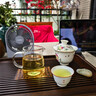 唐豐小型茶盤家用簡約功夫茶具茶托盤長方形儲水式排水瀝水干泡茶臺 蘇窗茶盤 曬單實拍圖