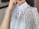 APM Monaco微鑲銀白色手鐲別致設(shè)計感 時尚珠寶前衛(wèi) 送女友七夕禮物 銀白色XS碼 曬單實拍圖