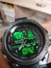 SANDA手表男學(xué)生防水夜光軍人當(dāng)兵專用入伍運(yùn)動(dòng)戶外計(jì)時(shí)多功能電子手表 黑色【合金表殼鬧鐘秒表夜光】 曬單實(shí)拍圖