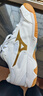 美津濃（MIZUNO）CYCLONE SPEED CN排球鞋綜合室內(nèi)外訓(xùn)練鞋男女款羽毛球鞋乒乓球鞋 白金 【顏值與實力并存】 現(xiàn)貨 40.5 =260mm 曬單實拍圖