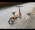 大行（DAHON）折疊自行車20英寸超輕6速通勤折疊單車HAT061 橙色 曬單實(shí)拍圖