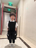 ONEDEW童裝男童痞帥春款套裝2025新款洋派寶寶春季衣服兒童襯衫馬甲 黑色 均碼 140cm(建議身高1g 曬單實拍圖
