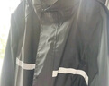 樂優(yōu)佰易 成人長款連體雨衣帶帽檐安保戶外工地安全反光雨衣 曬單實拍圖