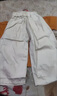 G.DUCKKIDS女童夏裝套裝2025新款洋氣時(shí)髦兒童套裝夏季女寶寶衣服休閑兩件套 南瓜色 110 （建議身高100cm 4-5歲）cm 曬單實(shí)拍圖