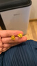 周大福牡丹花 足金黃金耳釘耳飾(工費(fèi):320計(jì)價(jià))EOF786生日禮物 足金 約6.10g 曬單實(shí)拍圖