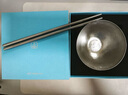 成事好物馮唐純鈦碗筷子家用飯碗高顏值輕奢高級碗筷禮盒套裝 單碗單筷禮盒 1套 曬單實(shí)拍圖