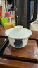 益工坊寶兔迎財(cái)系列陶瓷蓋碗品茗杯禮盒裝生肖蓋碗紀(jì)念茶具 寶兔迎財(cái)蓋碗套組 曬單實(shí)拍圖