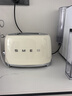 SMEG/斯麥格復古烤面包片機早餐機三明治吐司多士爐多功能家用小型喬遷生日禮物官方正品6檔烘焙TSF01 奶白色（兩片式） 曬單實(shí)拍圖