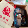 布舍元布鞋中國風(fēng)臉譜刺繡休閑單鞋老北京布鞋男11x-9011xin 黑色 39  曬單實(shí)拍圖