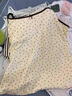 示朵哺乳吊帶背心孕婦內(nèi)衣夏季薄款帶胸墊可外穿產(chǎn)后喂奶打底衣 米XL 曬單實(shí)拍圖
