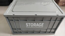 全品屋收納箱大號折疊抽屜式收納柜衣物被整理箱帶輪玩具書(shū)本周轉儲物箱 巖石灰 巨無(wú)霸【高款】 曬單實(shí)拍圖