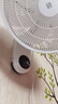 小米有品生態(tài)鏈品牌即品壁扇掛式牛角電風(fēng)扇商用工業(yè)扇餐廳客廳已 免打孔7葉 米家app款【15寸】 曬單實拍圖