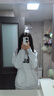 nasawassup美式復古休閑連帽衛衣男女春秋季寬松oversize情侶百搭外套 淺灰色 6197 常規 M 【建議95-110斤】 曬單實(shí)拍圖