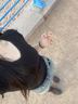 微光里高腰牛仔裙牛仔包臀裙半身裙高腰2025春夏辣妹顯瘦復(fù)古短裙裙子 高腰牛仔裙【復(fù)古藍(lán) M】 曬單實拍圖