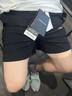 SWISSMILITARY運動速干短褲情侶男女春夏季休閑褲子跑步健身冰絲涼感運動五分褲 男款【黑色】 XL 碼(男款)【建議120-140斤】 曬單實拍圖