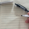 uni三菱中性筆UMN-138/105彩色學(xué)生用uniball按動筆0.38/0.5mm子彈頭考試水筆耐水耐光刷題黑筆紅筆 UMN-105 黑色 0.5mm 曬單實(shí)拍圖