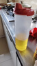特百惠（Tupperware）油壺2件套(650ml+890ml) 家用油瓶醬醋調(diào)味壺食品級材質(zhì)密封防漏 曬單實拍圖