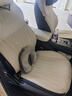 比亞迪海豹06dmi專(zhuān)用汽車(chē)座套四季通用全包圍坐墊皮革車(chē)墊座椅套 質(zhì)感灰 標準版 曬單實(shí)拍圖
