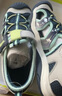 江博士夏季男女童透氣學(xué)步鞋 戶外輕便耐磨兒童運(yùn)動鞋 藍(lán)/灰 23 碼腳長約13.7-14.3 曬單實拍圖