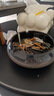 TaTanice煙灰缸 家用客廳陶瓷煙灰缸創(chuàng)意辦公室酒店客廳茶幾裝飾擺件 水墨圓形中號(hào) 曬單實(shí)拍圖