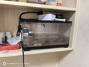 闊庭魚缸懶人魚缸家用客廳辦公室金魚缸過濾魚缸黑色款 曬單實拍圖