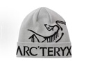 ARC'TERYX始祖鳥 BIRD WORD TOQUE 男女同款 絨線帽 ORCA/虎鯨色 均碼 曬單實(shí)拍圖