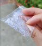 DAISY DREAM透明硅膠耳堵套裝防掉神器塞子耳釘帽后塞通用耳環(huán)塞膠塞堵頭配件 【C款一盒裝】醫學(xué)級硅膠耳堵 曬單實(shí)拍圖