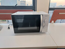 東芝（TOSHIBA）快捷微波爐 家用小型 700W大火力 黃金容量20L 均勻加熱 簡易旋鈕操控 易清潔ER-S180ACNW 曬單實(shí)拍圖