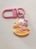 時島hellokitty掛件書包女士鑰匙扣高級可愛羽毛球汽車鑰匙背包掛件 【KT掛件】六件 曬單實拍圖