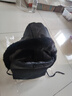 QUEEN TRIP冬季保暖雷鋒帽子男女護耳加絨加厚防寒面罩圍脖一體帽防風(fēng)騎行帽 黑色 曬單實(shí)拍圖