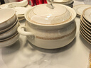 康琴（KANGQIN）陶瓷輕奢碗碟套裝家用餐具陶瓷碗盤碗筷81件升級(jí)湯煲禮盒國(guó)家補(bǔ)貼 曬單實(shí)拍圖
