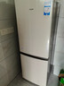 海爾（Haier）冰箱出品雙開(kāi)門(mén)二門(mén)177升冰箱家用小型冰箱租房省電不占地冷藏冷凍統帥家用小冰箱 以舊換新 177升雙門(mén)冰箱節能省電 兩天約用1度電 曬單實(shí)拍圖