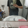 百圖betu女裝2025夏季新款T恤圓領(lǐng)趣味印花植絨工藝棉感短袖女2503T27 深灰 S 曬單實(shí)拍圖