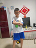 Radinka2025夏季新款男童兩件套裝中大童運動男孩薄款短袖時尚套裝TDF TD奇跡熊套裝-藍色 120 cm 曬單實拍圖
