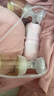 明月歸免手扶吸奶文胸吸奶器雙邊專(zhuān)用哺乳型內衣背心吸乳哺乳罩可調節 粉色可調節均碼 曬單實(shí)拍圖