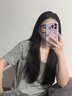 圣圖朗新款A(yù)I按鍵全包iphone16pro手機(jī)殼蘋果15p液態(tài)硅膠13高級(jí)感14promax卡通11軟植絨12可愛男女款全包 愛心格子熊【草紫色】16以上AI按鍵全包  iPhone 16 pro 曬單實(shí)拍圖