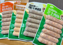 安井 火山石烤腸原味1斤500g 10根肉腸熱狗香腸 油炸燒烤火鍋脆皮地道 曬單實(shí)拍圖