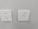 羅格朗（LEGRAND）開關(guān)插座面板 仕典系列玉蘭白色86型暗裝 電話插座 曬單實拍圖