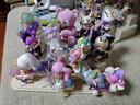 星優(yōu)盲盒展示架收納透明防塵玩具積木展示柜泡泡瑪特展示盒 大號(hào)積木款 14個(gè)底座 曬單實(shí)拍圖