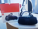 JBL CHARGE6 音樂沖擊波六代 便攜藍牙音箱+低音炮 戶外防水音響 賽道揚聲器 男生禮物 黑橙配 曬單實拍圖